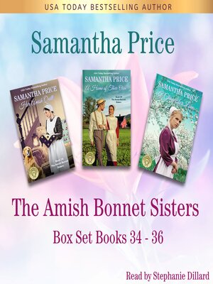cover image of The Amish Bonnet Sisters Box Set, Volume 12 Books 34-36 (Her Amish Quilt, a Home of Their Own, a Chance For Love)